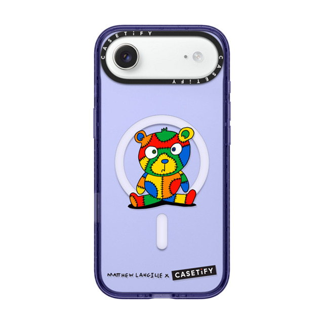 Matthew Langille x CASETiFY iPhone Air ケース Bear,Animal Soft Blue インパクトケース MagSafe対応 Stitches The Bear by Matthew Langille Matthew Langille x CASETiFY iPhone Air ケース Bear,Animal Soft Blue インパクトケース MagSafe対応 Stitches The Bear by Matthew Langille