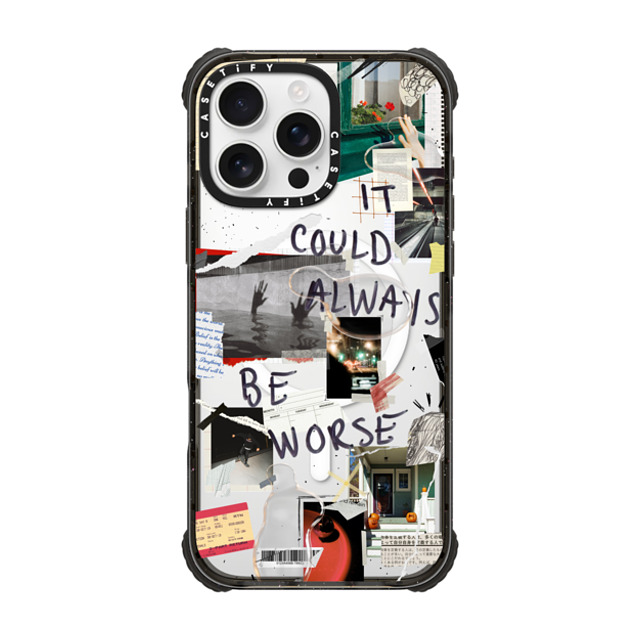 Malavika Natesh x CASETiFY iPhone 16 Pro Max Case Black ウルトラ インパクトケース MagSafe 対応 Grateful By Malavika Natesh Malavika Natesh x CASETiFY iPhone 16 Pro Max Case Black ウルトラ インパクトケース MagSafe 対応 Grateful By Malavika Natesh