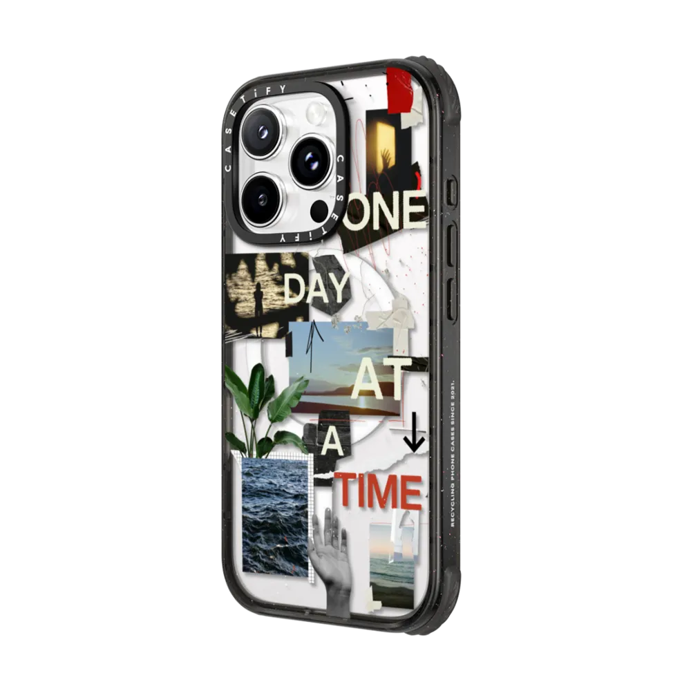 Ultra Impact iPhone 16 Pro Max Case MagSafe Compatible - One Day At A Time By Malavika Natesh