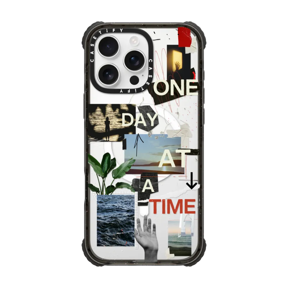 Ultra Impact iPhone 16 Pro Max Case MagSafe Compatible - One Day At A Time By Malavika Natesh