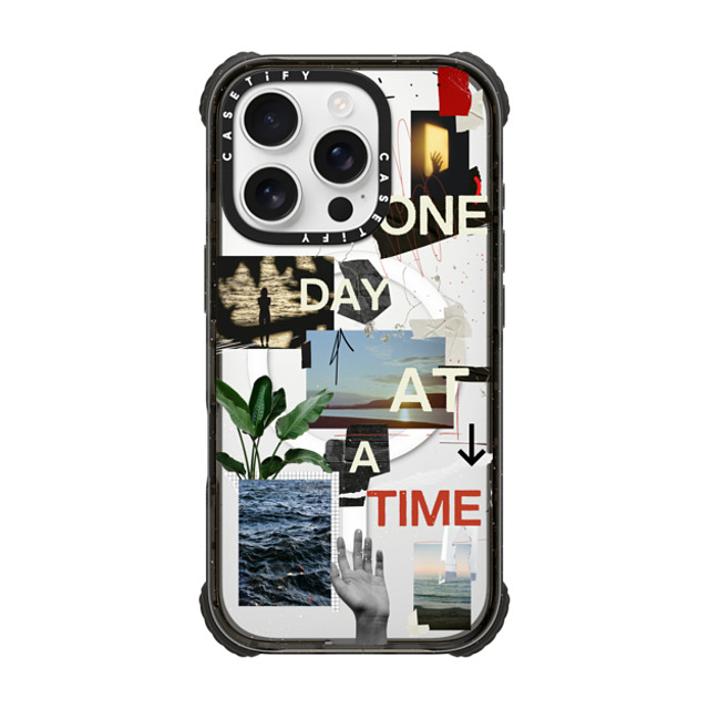 Malavika Natesh x CASETiFY iPhone 16 Pro Case Black ウルトラ インパクトケース MagSafe 対応 One Day At A Time By Malavika Natesh Malavika Natesh x CASETiFY iPhone 16 Pro Case Black ウルトラ インパクトケース MagSafe 対応 One Day At A Time By Malavika Natesh