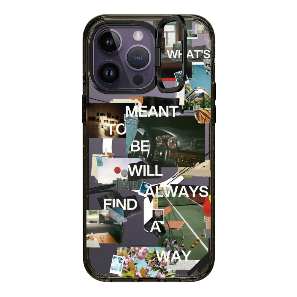 Impact Ring Stand iPhone 14 Pro Max Case MagSafe Compatible - Meant To Be By Malavika Natesh