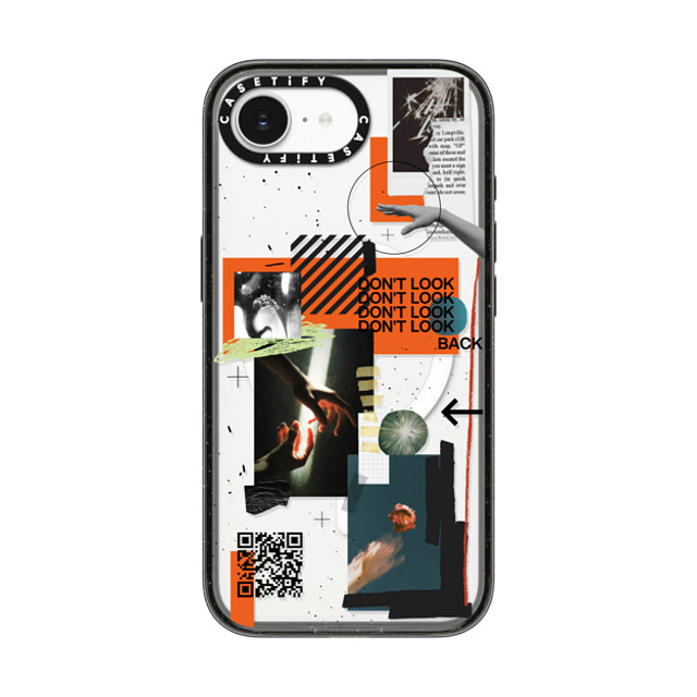 Malavika Natesh x CASETiFY iPhone 16e ケース Hype,Photography ブラック インパクトケース MagSafe対応 Don't Look Back By Malavika Natesh Back to School Malavika Natesh x CASETiFY iPhone 16e ケース Hype,Photography ブラック インパクトケース MagSafe対応 Don't Look Back By Malavika Natesh Back to School