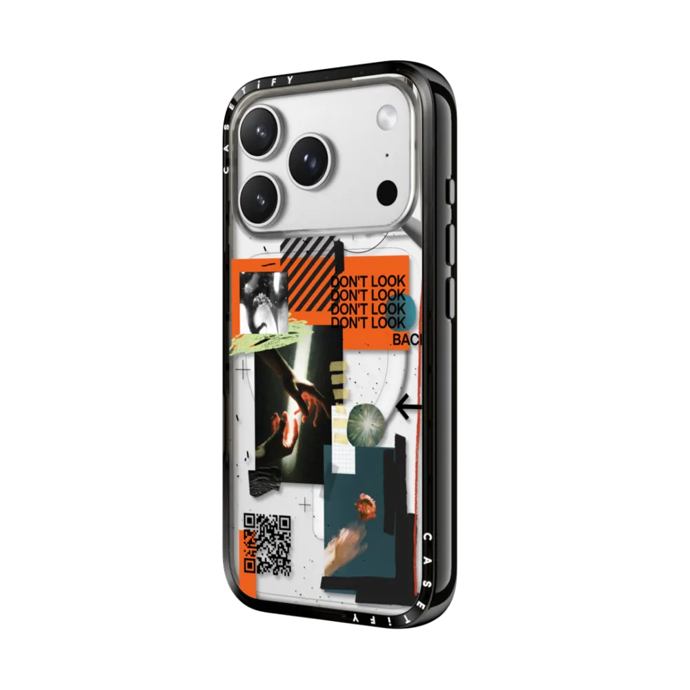 Compact iPhone 17 Pro Max Case MagSafe Compatible - Don't Look Back By Malavika Natesh