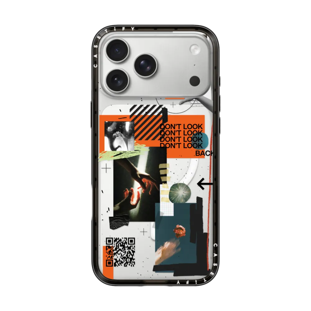 Compact iPhone 17 Pro Max Case MagSafe Compatible - Don't Look Back By Malavika Natesh