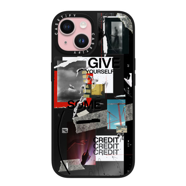 Malavika Natesh x CASETiFY iPhone 15 Case Black on Black ミラーケース MagSafe対応 Give Yourself Some Credit By Malavika Natesh Malavika Natesh x CASETiFY iPhone 15 Case Black on Black ミラーケース MagSafe対応 Give Yourself Some Credit By Malavika Natesh