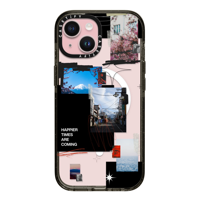 Malavika Natesh x CASETiFY iPhone 15 Case Hype,Photography Black Impact Case MagSafe Compatible Happier Times Are Coming By Malavika Natesh Mother's Day Malavika Natesh x CASETiFY iPhone 15 Case Hype,Photography Black Impact Case MagSafe Compatible Happier Times Are Coming By Malavika Natesh Mother's Day