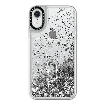 Glitter iPhone XR Case - TAKE A BOW II - BLANC