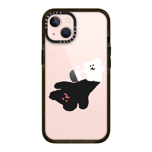 Dinotaeng x CASETiFY iPhone 13 ケース ブラック インパクトケース Giant Bobo