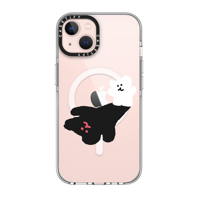 Dinotaeng x CASETiFY iPhone 13 ケース クリア クリア ケース MagSafe対応 Giant Bobo