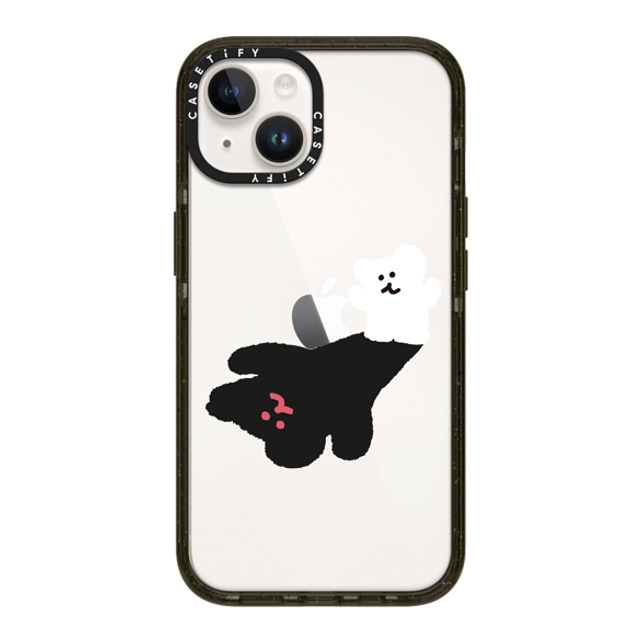 Dinotaeng x CASETiFY iPhone 14 ケース ブラック インパクトケース Giant Bobo