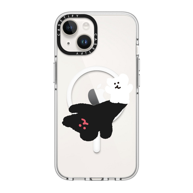 Dinotaeng x CASETiFY iPhone 14 ケース クリア クリア ケース MagSafe対応 Giant Bobo