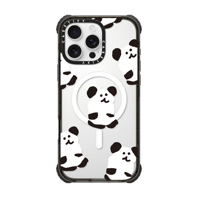 Dinotaeng x CASETiFY iPhone 16 Pro Max ケース Cartoon ブラック ウルトラ インパクトケース MagSafe 対応 Oreo Bobo Father's Day Dinotaeng x CASETiFY iPhone 16 Pro Max ケース Cartoon ブラック ウルトラ インパクトケース MagSafe 対応 Oreo Bobo Father's Day