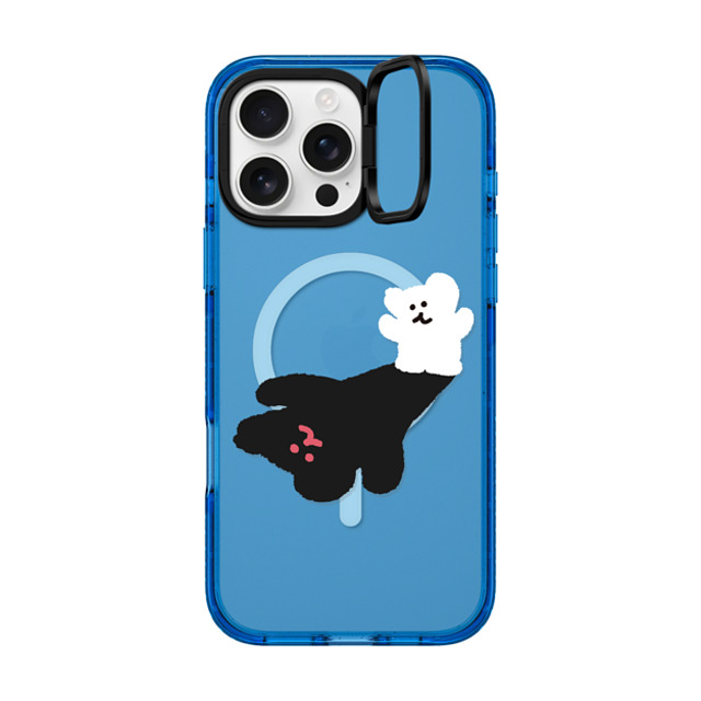 Dinotaeng x CASETiFY iPhone 16 Pro Max ケース スカイブルー インパクトリングスタンドケース MagSafe対応 Giant Bobo
