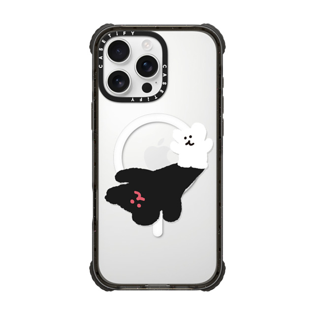 Dinotaeng x CASETiFY iPhone 16 Pro Max Case Cartoon Black ウルトラ インパクトケース MagSafe 対応 Giant Bobo Father's Day Dinotaeng x CASETiFY iPhone 16 Pro Max Case Cartoon Black ウルトラ インパクトケース MagSafe 対応 Giant Bobo Father's Day
