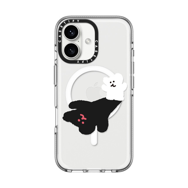 Dinotaeng x CASETiFY iPhone 16 ケース クリア クリア ケース MagSafe対応 Giant Bobo