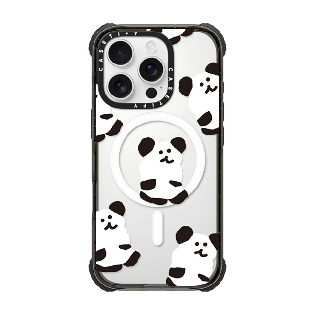 Dinotaeng x CASETiFY iPhone 16 Pro Case Black ウルトラ インパクトケース MagSafe 対応 Oreo Bobo Dinotaeng x CASETiFY iPhone 16 Pro Case Black ウルトラ インパクトケース MagSafe 対応 Oreo Bobo