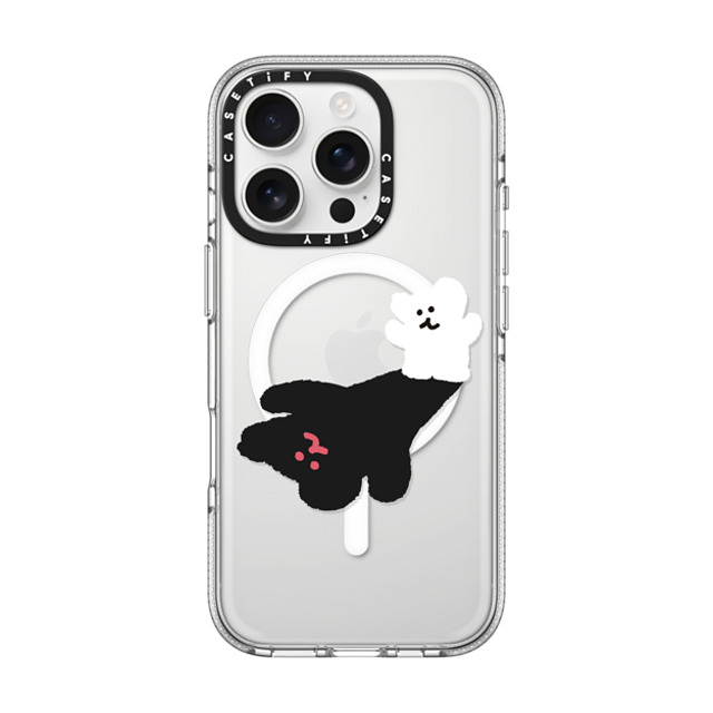 Dinotaeng x CASETiFY iPhone 16 Pro ケース クリア クリア ケース MagSafe対応 Giant Bobo