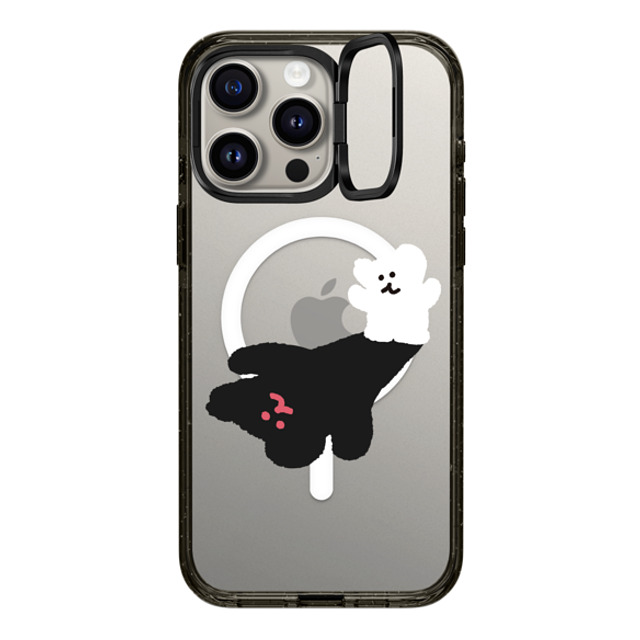 Dinotaeng x CASETiFY iPhone 15 Pro Max Case Cartoon Black インパクトリングスタンドケース MagSafe対応 Giant Bobo Mother's Day Dinotaeng x CASETiFY iPhone 15 Pro Max Case Cartoon Black インパクトリングスタンドケース MagSafe対応 Giant Bobo Mother's Day