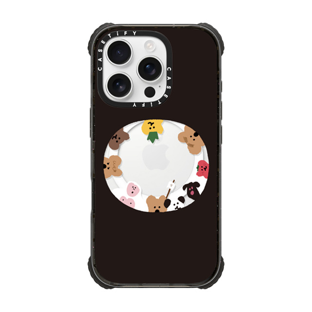 Dinotaeng x CASETiFY iPhone 16 Pro Case Black ウルトラ インパクトケース MagSafe 対応 Anybody There? Dinotaeng x CASETiFY iPhone 16 Pro Case Black ウルトラ インパクトケース MagSafe 対応 Anybody There?