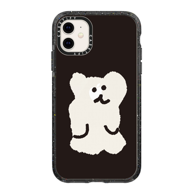 Dinotaeng x CASETiFY iPhone 11 ケース ブラック インパクトケース Big Bobo