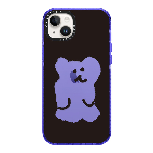 Dinotaeng x CASETiFY iPhone 14 Plus Case Peri Purple Impact Case Big Bobo Dinotaeng x CASETiFY iPhone 14 Plus Case Peri Purple Impact Case Big Bobo