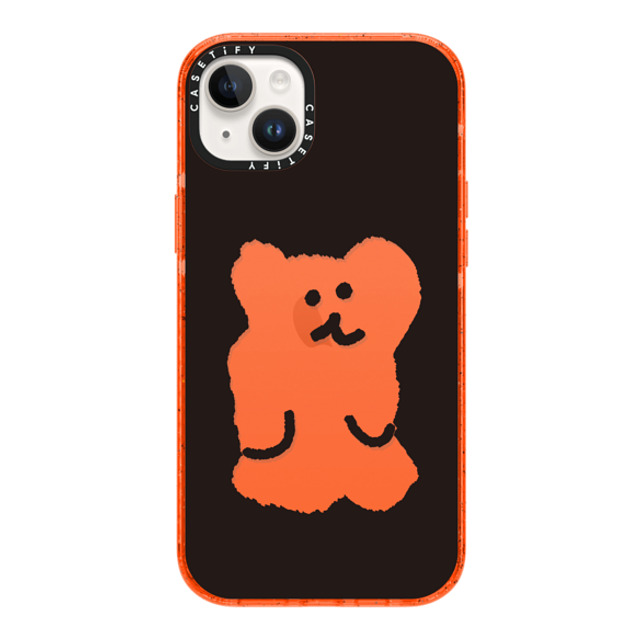 Dinotaeng x CASETiFY iPhone 14 Plus Case オレンジ Impact Case Big Bobo Dinotaeng x CASETiFY iPhone 14 Plus Case オレンジ Impact Case Big Bobo