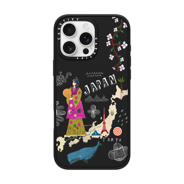 Martin Haake x CASETiFY iPhone 16 Pro Max Case Sticker,Cartoon Matte Black Impact Case MagSafe Compatible japan Back to School Martin Haake x CASETiFY iPhone 16 Pro Max Case Sticker,Cartoon Matte Black Impact Case MagSafe Compatible japan Back to School
