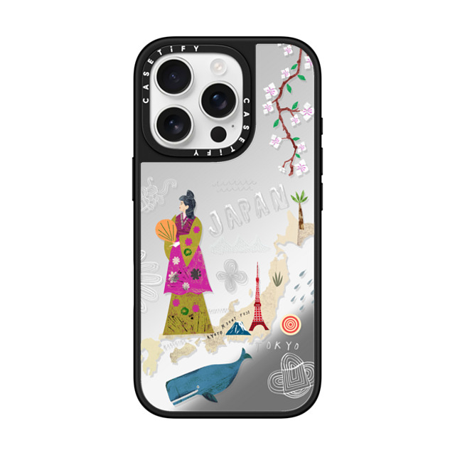 Martin Haake x CASETiFY iPhone 16 Pro Case Sticker,Cartoon Silver on Black ミラーケース MagSafe対応 japan Father's Day Martin Haake x CASETiFY iPhone 16 Pro Case Sticker,Cartoon Silver on Black ミラーケース MagSafe対応 japan Father's Day