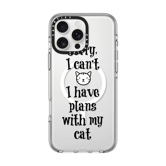 Ebi Emporium x CASETiFY iPhone 16 Pro Max ケース クリア クリア ケース MagSafe対応 CAT PLANS By Ebi Emporium Back to School Ebi Emporium x CASETiFY iPhone 16 Pro Max ケース クリア クリア ケース MagSafe対応 CAT PLANS By Ebi Emporium Back to School