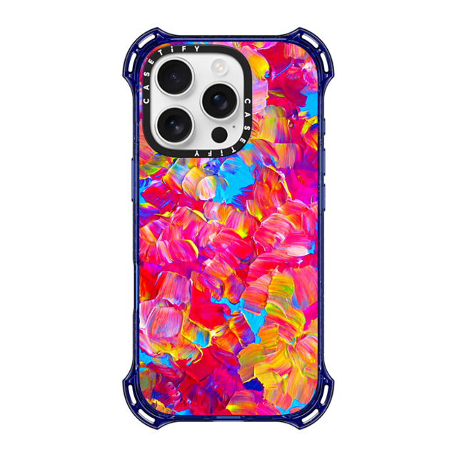 Ebi Emporium x CASETiFY iPhone 16 Pro Case Floral コバルトブルー バウンスケース FLORAL FANTASY - Bold Abstract Flowers Acrylic Textural Painting Neon Hot Pink Turquoise Garden Bouquet Girlie Sweet Lovely Feminine Art Painting Mother's Day Ebi Emporium x CASETiFY iPhone 16 Pro Case Floral コバルトブルー バウンスケース FLORAL FANTASY - Bold Abstract Flowers Acrylic Textural Painting Neon Hot Pink Turquoise Garden Bouquet Girlie Sweet Lovely Feminine Art Painting Mother's Day