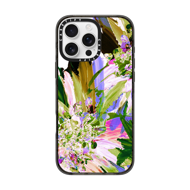Ebi Emporium x CASETiFY iPhone 16 Pro Max Case Black Impact Case WEDDING BOUQUET 1, FLORAL PURPLE GREEN PRETTY ABSTRACT ART PAINTING By Ebi Emporium Mother's Day Ebi Emporium x CASETiFY iPhone 16 Pro Max Case Black Impact Case WEDDING BOUQUET 1, FLORAL PURPLE GREEN PRETTY ABSTRACT ART PAINTING By Ebi Emporium Mother's Day