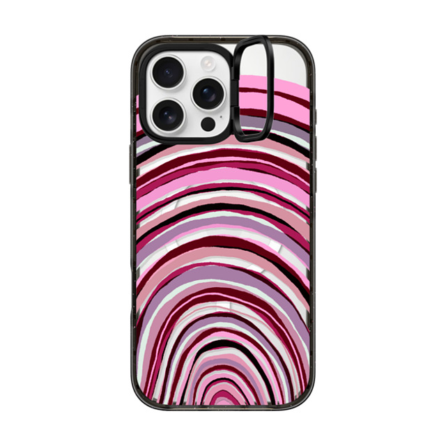 Ebi Emporium x CASETiFY iPhone 16 Pro Max ケース ブラック インパクトリングスタンドケース MagSafe対応 HAPPY DAY RAINBOW PINK 3 SAMSUNG, COLORFUL SUMMER RETRO PRIDE ILLUSTRATION By Ebi Emporium Father's Day Ebi Emporium x CASETiFY iPhone 16 Pro Max ケース ブラック インパクトリングスタンドケース MagSafe対応 HAPPY DAY RAINBOW PINK 3 SAMSUNG, COLORFUL SUMMER RETRO PRIDE ILLUSTRATION By Ebi Emporium Father's Day
