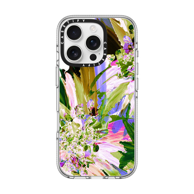 Ebi Emporium x CASETiFY iPhone 16 Pro Case Clear Clear Case MagSafe Compatible WEDDING BOUQUET 1, FLORAL PURPLE GREEN PRETTY ABSTRACT ART PAINTING By Ebi Emporium Mother's Day Ebi Emporium x CASETiFY iPhone 16 Pro Case Clear Clear Case MagSafe Compatible WEDDING BOUQUET 1, FLORAL PURPLE GREEN PRETTY ABSTRACT ART PAINTING By Ebi Emporium Mother's Day