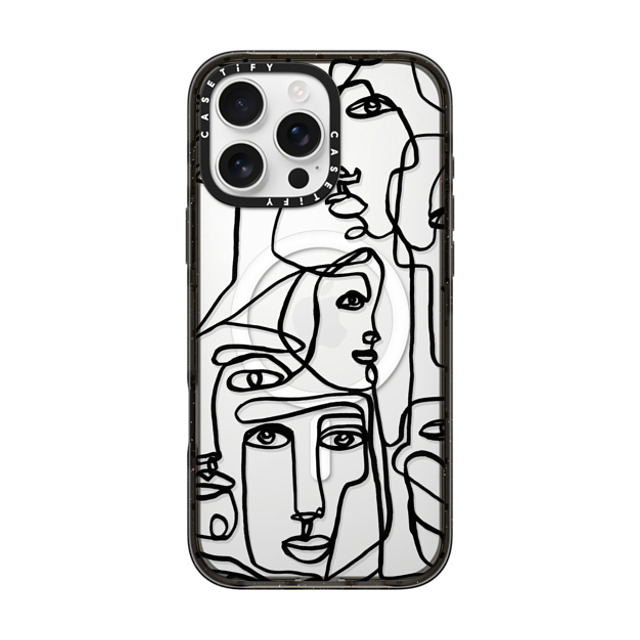 Ebi Emporium x CASETiFY iPhone 16 Pro Max Case Geometric,Line Art Black Impact Case MagSafe Compatible FACE MOSAIC SKETCH 1 CLEAR CASE IPHONE, ABSTRACT MINIMAL PEOPLE ILLUSTRATION By Ebi Emporium Father's Day Ebi Emporium x CASETiFY iPhone 16 Pro Max Case Geometric,Line Art Black Impact Case MagSafe Compatible FACE MOSAIC SKETCH 1 CLEAR CASE IPHONE, ABSTRACT MINIMAL PEOPLE ILLUSTRATION By Ebi Emporium Father's Day