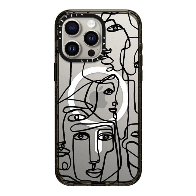Ebi Emporium x CASETiFY iPhone 15 Pro Max Case Geometric,Line Art Black Impact Case MagSafe Compatible FACE MOSAIC SKETCH 1 CLEAR CASE IPHONE, ABSTRACT MINIMAL PEOPLE ILLUSTRATION By Ebi Emporium Father's Day Ebi Emporium x CASETiFY iPhone 15 Pro Max Case Geometric,Line Art Black Impact Case MagSafe Compatible FACE MOSAIC SKETCH 1 CLEAR CASE IPHONE, ABSTRACT MINIMAL PEOPLE ILLUSTRATION By Ebi Emporium Father's Day