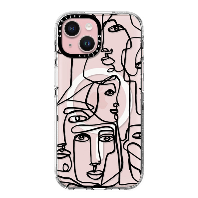 Ebi Emporium x CASETiFY iPhone 15 Case Geometric,Line Art Clear Clear Case MagSafe Compatible FACE MOSAIC SKETCH 1 CLEAR CASE IPHONE, ABSTRACT MINIMAL PEOPLE ILLUSTRATION By Ebi Emporium Mother's Day Ebi Emporium x CASETiFY iPhone 15 Case Geometric,Line Art Clear Clear Case MagSafe Compatible FACE MOSAIC SKETCH 1 CLEAR CASE IPHONE, ABSTRACT MINIMAL PEOPLE ILLUSTRATION By Ebi Emporium Mother's Day