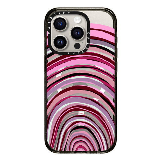 Ebi Emporium x CASETiFY iPhone 15 Pro ケース ブラック インパクトケース MagSafe対応 HAPPY DAY RAINBOW PINK 3 SAMSUNG, COLORFUL SUMMER RETRO PRIDE ILLUSTRATION By Ebi Emporium Father's Day Ebi Emporium x CASETiFY iPhone 15 Pro ケース ブラック インパクトケース MagSafe対応 HAPPY DAY RAINBOW PINK 3 SAMSUNG, COLORFUL SUMMER RETRO PRIDE ILLUSTRATION By Ebi Emporium Father's Day