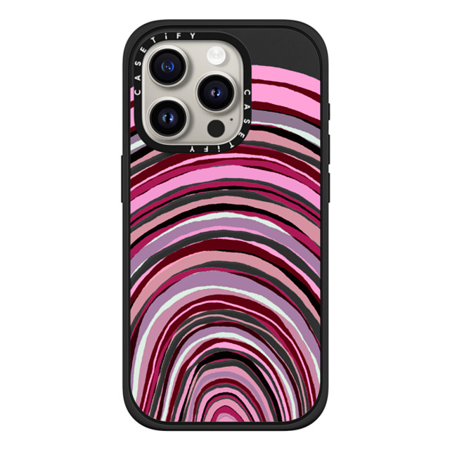 Ebi Emporium x CASETiFY iPhone 15 Pro ケース マットブラック インパクトケース MagSafe対応 HAPPY DAY RAINBOW PINK 3 SAMSUNG, COLORFUL SUMMER RETRO PRIDE ILLUSTRATION By Ebi Emporium Father's Day Ebi Emporium x CASETiFY iPhone 15 Pro ケース マットブラック インパクトケース MagSafe対応 HAPPY DAY RAINBOW PINK 3 SAMSUNG, COLORFUL SUMMER RETRO PRIDE ILLUSTRATION By Ebi Emporium Father's Day