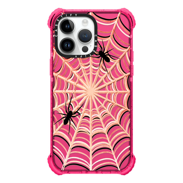 Ebi Emporium x CASETiFY iPhone 14 Pro Max Case Bubble Gum ウルトラインパクトケース HALLOWEEN SPIDER WEB 4, SPOOKY SPIDERS CORAL PEACH SCARY INSECTS CREEPY BUGS TRANSPARENT Mother's Day Ebi Emporium x CASETiFY iPhone 14 Pro Max Case Bubble Gum ウルトラインパクトケース HALLOWEEN SPIDER WEB 4, SPOOKY SPIDERS CORAL PEACH SCARY INSECTS CREEPY BUGS TRANSPARENT Mother's Day