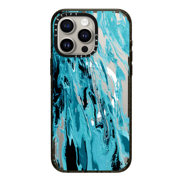 Ebi Emporium x CASETiFY iPhone 15 Pro Max Case Black Impact Case MagSafe Compatible WITH THE TIDES, TURQUOISE Ocean Waves Summer Beach Colorful Aqua Teal Sea Nautical Coastal Chic Transparent Abstract Painting Back to School Ebi Emporium x CASETiFY iPhone 15 Pro Max Case Black Impact Case MagSafe Compatible WITH THE TIDES, TURQUOISE Ocean Waves Summer Beach Colorful Aqua Teal Sea Nautical Coastal Chic Transparent Abstract Painting Back to School