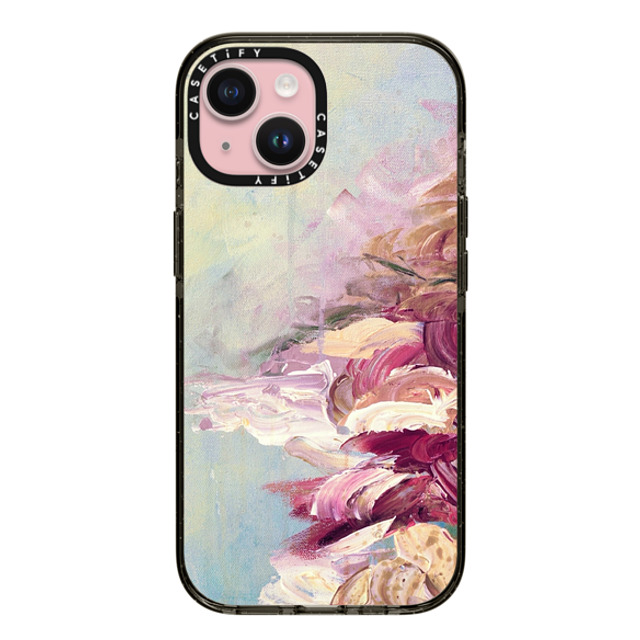 Ebi Emporium x CASETiFY iPhone 15 ケース ブラック インパクトケース MagSafe対応 WINTER DREAMLAND 1 - Chic Pastel Turquoise Aqua Marsala Maroon Coastal Ocean Waves Snowy Nature Abstract Painting Brushstrokes Splash Colorful Cool Modern Lovely Girly Whimsical Design Father' Ebi Emporium x CASETiFY iPhone 15 ケース ブラック インパクトケース MagSafe対応 WINTER DREAMLAND 1 - Chic Pastel Turquoise Aqua Marsala Maroon Coastal Ocean Waves Snowy Nature Abstract Painting Brushstrokes Splash Colorful Cool Modern Lovely Girly Whimsical Design Father'