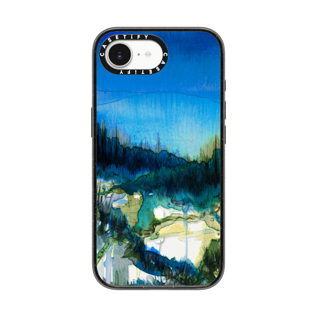 Ebi Emporium x CASETiFY iPhone 16e Case Nature,Fine Art Black Impact Case MagSafe Compatible NATURE REIGNS SUPREME 2, FOREST TREES BLUE GREEN WATERCOLOR ABSTRACT PAINTING Back to School Ebi Emporium x CASETiFY iPhone 16e Case Nature,Fine Art Black Impact Case MagSafe Compatible NATURE REIGNS SUPREME 2, FOREST TREES BLUE GREEN WATERCOLOR ABSTRACT PAINTING Back to School