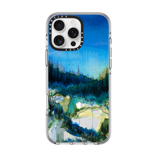 Ebi Emporium x CASETiFY iPhone 16 Pro Max Case Nature,Fine Art クリア クリア ケース MagSafe対応 NATURE REIGNS SUPREME 2, FOREST TREES BLUE GREEN WATERCOLOR ABSTRACT PAINTING Back to School Ebi Emporium x CASETiFY iPhone 16 Pro Max Case Nature,Fine Art クリア クリア ケース MagSafe対応 NATURE REIGNS SUPREME 2, FOREST TREES BLUE GREEN WATERCOLOR ABSTRACT PAINTING Back to School