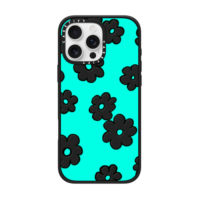 Ebi Emporium x CASETiFY iPhone 16 Pro Max Case Matte Black Impact Case MagSafe Compatible HAPPY SUMMER FLOWERS IPHONE, RETRO AQUA TURQUOISE PRETTY DAISY FLORAL COLORFUL CLEAR CASE By Ebi Emporium Father's Day Ebi Emporium x CASETiFY iPhone 16 Pro Max Case Matte Black Impact Case MagSafe Compatible HAPPY SUMMER FLOWERS IPHONE, RETRO AQUA TURQUOISE PRETTY DAISY FLORAL COLORFUL CLEAR CASE By Ebi Emporium Father's Day