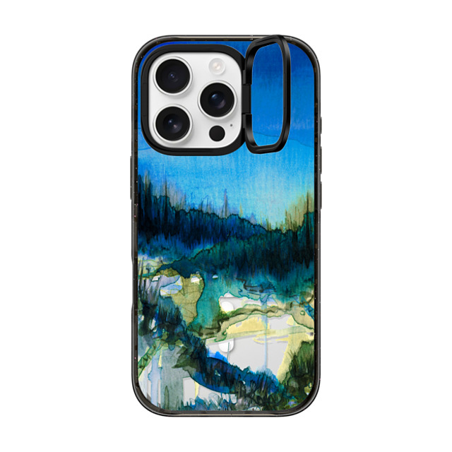 Ebi Emporium x CASETiFY iPhone 16 Pro Case Nature,Fine Art Black インパクトリングスタンドケース MagSafe対応 NATURE REIGNS SUPREME 2, FOREST TREES BLUE GREEN WATERCOLOR ABSTRACT PAINTING Back to School Ebi Emporium x CASETiFY iPhone 16 Pro Case Nature,Fine Art Black インパクトリングスタンドケース MagSafe対応 NATURE REIGNS SUPREME 2, FOREST TREES BLUE GREEN WATERCOLOR ABSTRACT PAINTING Back to School