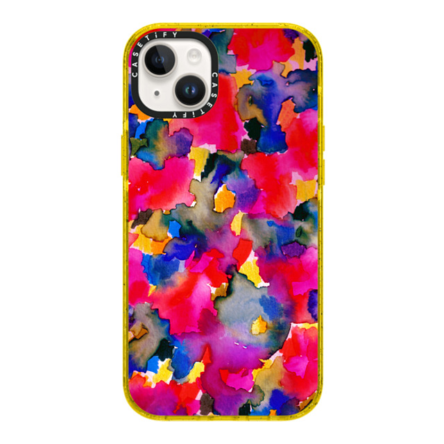 Ebi Emporium x CASETiFY iPhone 14 Plus Case イエロー Impact Case MagSafe Compatible COLOR ME FLORAL 1 Whimsical Bold Abstract Watercolor Painting Fuchsia Pink Royal Blue Pretty Summer Garden Flowers Fine Art Girly Romantic Nature Design Ebi Emporium x CASETiFY iPhone 14 Plus Case イエロー Impact Case MagSafe Compatible COLOR ME FLORAL 1 Whimsical Bold Abstract Watercolor Painting Fuchsia Pink Royal Blue Pretty Summer Garden Flowers Fine Art Girly Romantic Nature Design