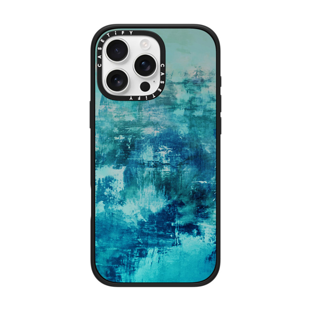 Ebi Emporium x CASETiFY iPhone 16 Pro Max Case マットブラック Impact Case MagSafe Compatible OFF THE GRID 4 Cool Coastal Summer Whimsical Turquoise Teal Aqua Abstract Watercolor Acrylic Fine Art Painting Nautical Beach Ocean Swirls Modern Design Mother's Day Ebi Emporium x CASETiFY iPhone 16 Pro Max Case マットブラック Impact Case MagSafe Compatible OFF THE GRID 4 Cool Coastal Summer Whimsical Turquoise Teal Aqua Abstract Watercolor Acrylic Fine Art Painting Nautical Beach Ocean Swirls Modern Design Mother's Day