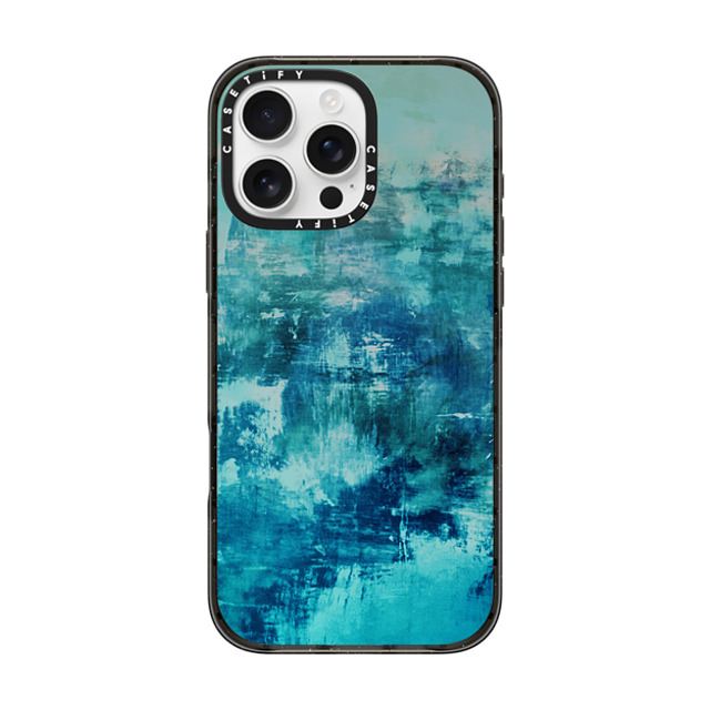 Ebi Emporium x CASETiFY iPhone 16 Pro Max ケース ブラック インパクトケース OFF THE GRID 4 Cool Coastal Summer Whimsical Turquoise Teal Aqua Abstract Watercolor Acrylic Fine Art Painting Nautical Beach Ocean Swirls Modern Design Mother's Day Ebi Emporium x CASETiFY iPhone 16 Pro Max ケース ブラック インパクトケース OFF THE GRID 4 Cool Coastal Summer Whimsical Turquoise Teal Aqua Abstract Watercolor Acrylic Fine Art Painting Nautical Beach Ocean Swirls Modern Design Mother's Day