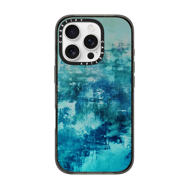 Ebi Emporium x CASETiFY iPhone 16 Pro Case Black Impact Case MagSafe Compatible OFF THE GRID 4 Cool Coastal Summer Whimsical Turquoise Teal Aqua Abstract Watercolor Acrylic Fine Art Painting Nautical Beach Ocean Swirls Modern Design Mother's Day Ebi Emporium x CASETiFY iPhone 16 Pro Case Black Impact Case MagSafe Compatible OFF THE GRID 4 Cool Coastal Summer Whimsical Turquoise Teal Aqua Abstract Watercolor Acrylic Fine Art Painting Nautical Beach Ocean Swirls Modern Design Mother's Day